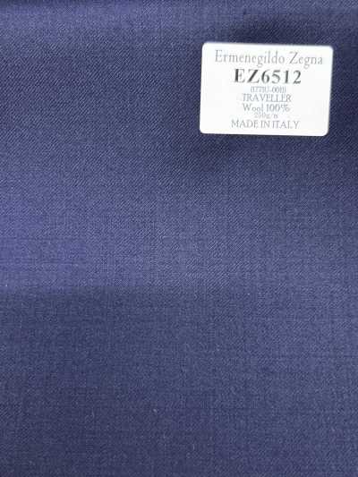 EZ6512 Ermenegildo Zegna TRAVELLER 海軍藍 素色