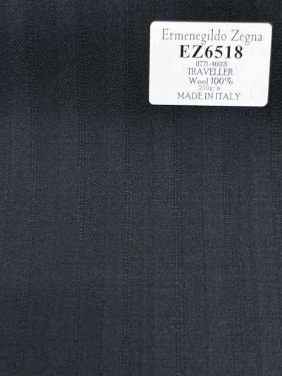 EZ6518 Ermenegildo Zegna TRAVELLER 深綠色條紋