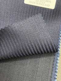 DM6150 DORMEUIL QUEEN Super100's 海軍藍 條紋[布料] 細井商事株式會社 其他圖片