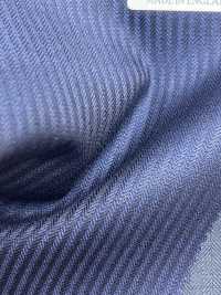 DM6150 DORMEUIL QUEEN Super100's 海軍藍 條紋[布料] 細井商事株式會社 其他圖片