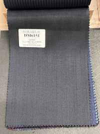 DM6151 DORMEUIL QUEEN Super100's 深藏青 條紋[布料] 細井商事株式會社 其他圖片