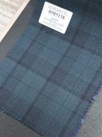 DM5138 DORMEUIL QUEEN Super100's 綠色格紋[布料] 細井商事株式會社 其他圖片