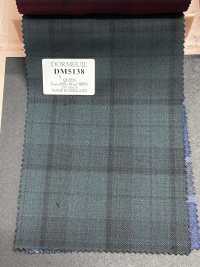 DM5138 DORMEUIL QUEEN Super100's 綠色格紋[布料] 細井商事株式會社 其他圖片
