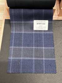 DM5144 DORMEUIL QUEEN Super100's 海軍藍 格紋[布料] 細井商事株式會社 其他圖片