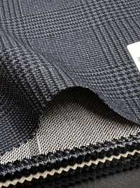 CR6612 CARNET 3PLY 海軍藍 格倫格紋[布料] 細井商事株式會社 其他圖片