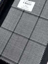 CR6613 CARNET 3PLY 淺灰色 格紋[布料] 細井商事株式會社 其他圖片