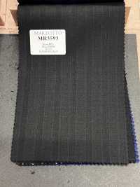 MR3593 MARZOTTO Super110's 黑色條紋[布料] 細井商事株式會社 其他圖片