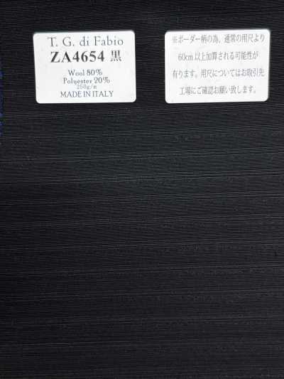 ZA4654 T.G.di Fabio 黑色橫條紋