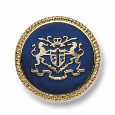 EX249 日本國產 西裝/夾克用金屬鈕扣 金色/海軍藍