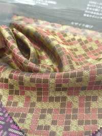 KS1001 【特價】染色銅氨100%裡料，富士吉田製造，馬賽克圖案 更多照片