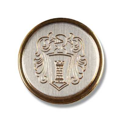 YM15 日本製 西裝・夾克用金屬鈕扣 金色